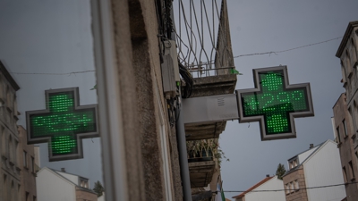 Un termómetro na Caniza marca 29 graos. EUROPA PRESS/Adrián Irago