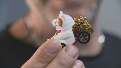 Xoguete encontrado dentro dun coche
