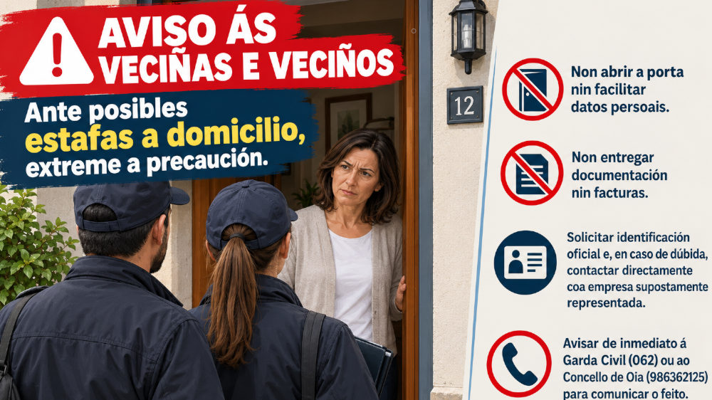 O Concello pídelles aos veciños 