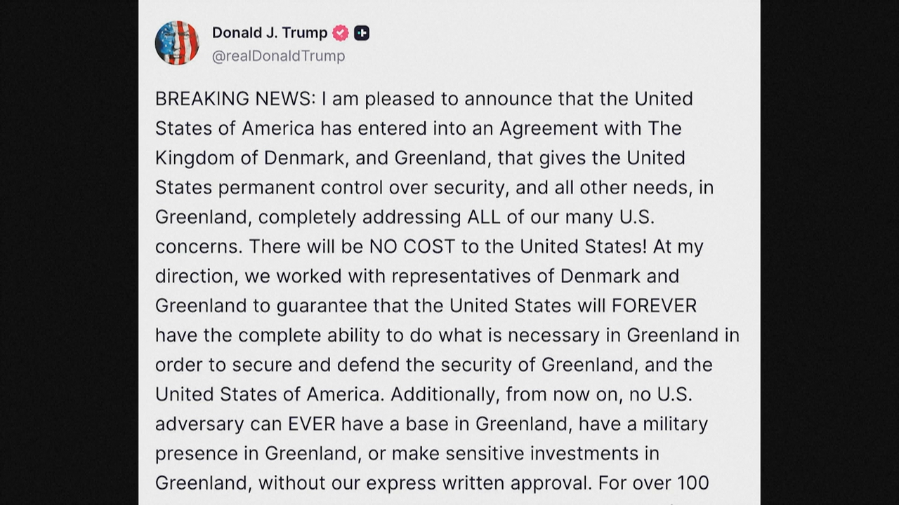 Comunicado de Donald Trump