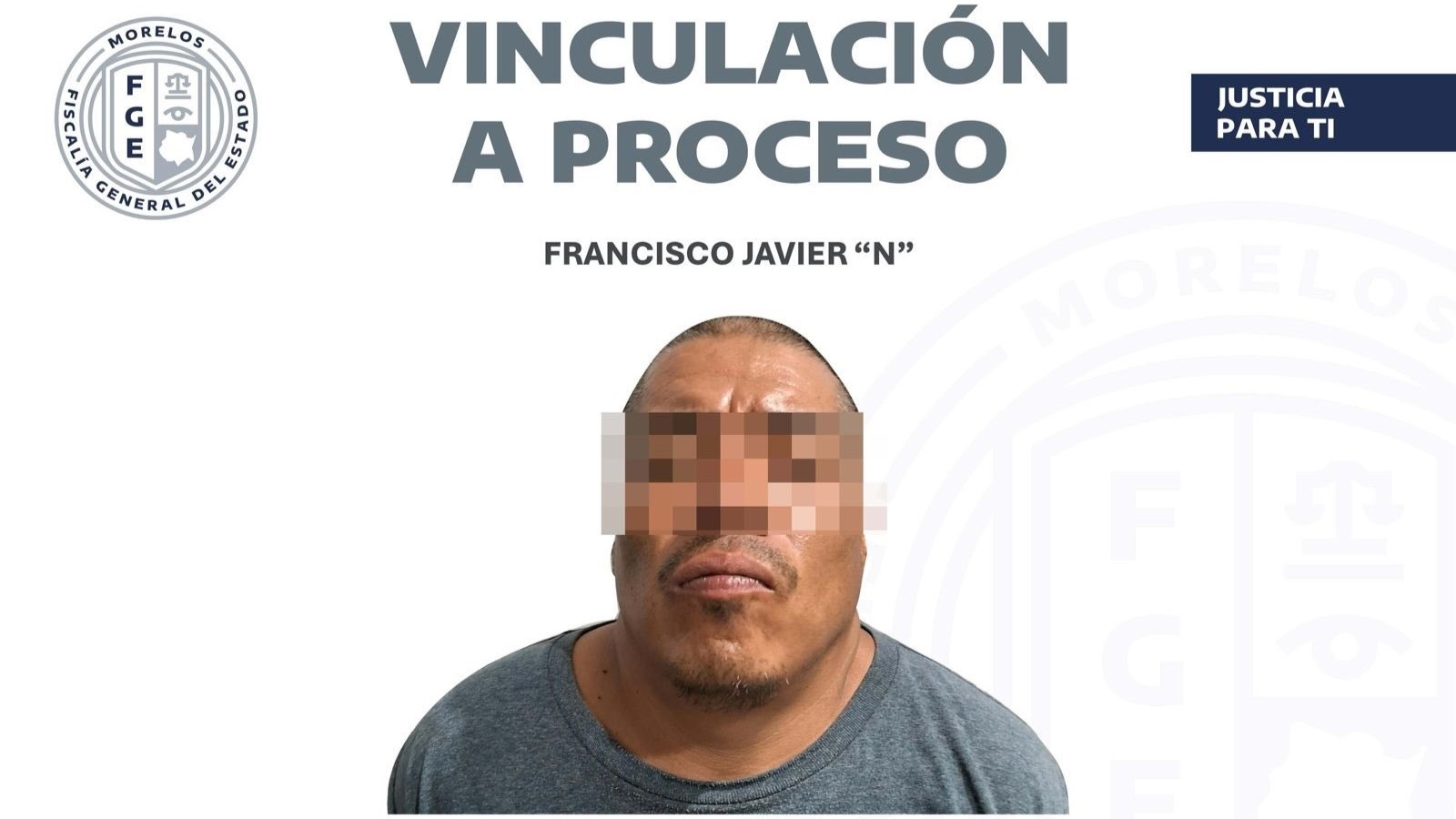 O acusado do asasinato de Claudia Tacoronte. EUROPA PRESS/Fiscalía de Morelos