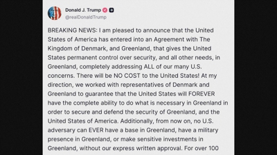 Comunicado de Donald Trump