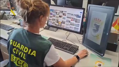Imaxe cedida pola Garda Civil