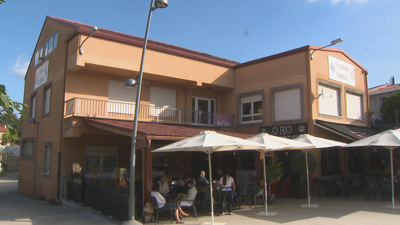 Local social de Elviña onde ocorreron os feitos denunciados por Eli Ríos. TVG