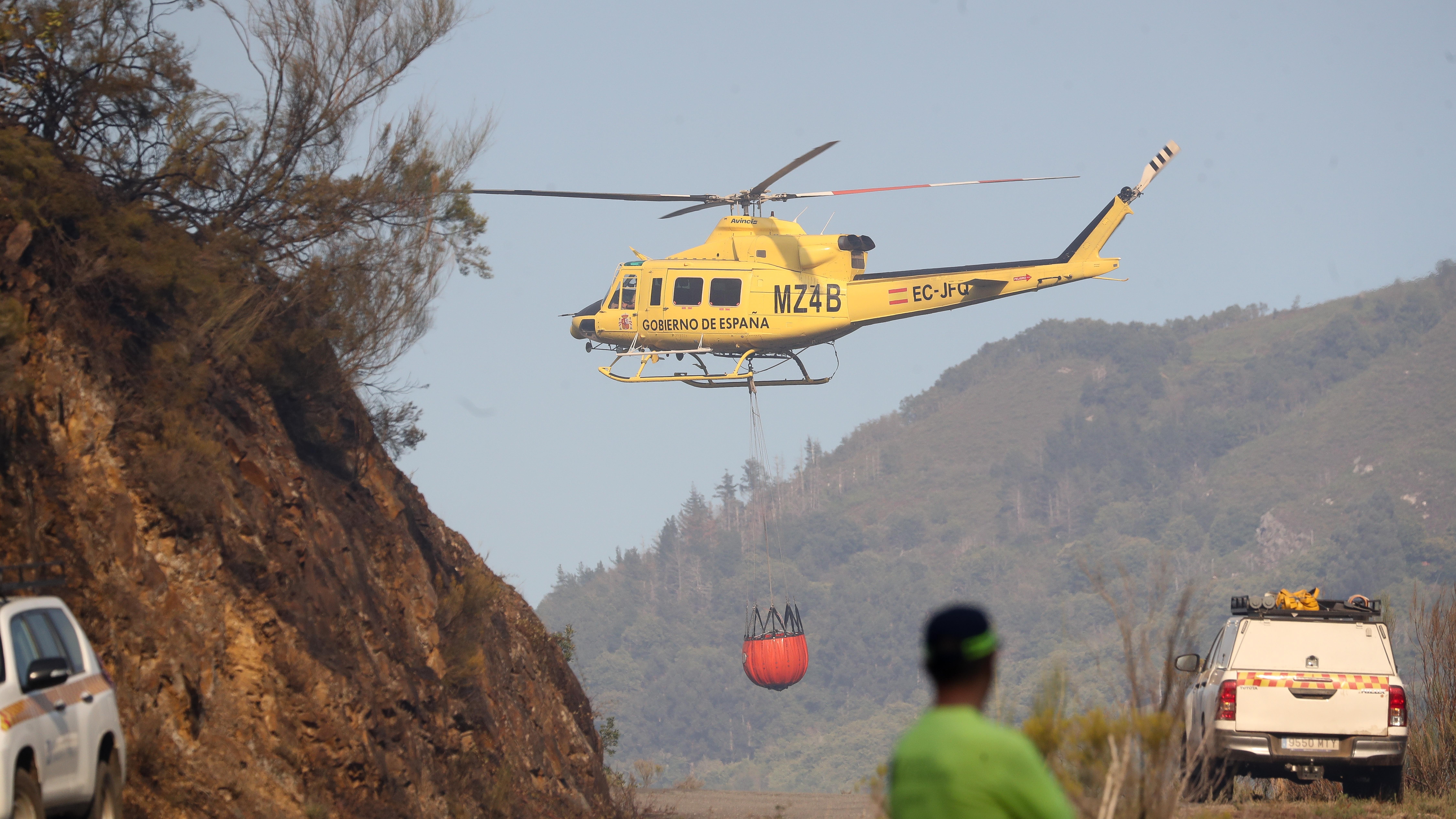 O incendio de Quiroga arrasou 467 hectáreas. EUROPA PRESS/Carlos Castro
