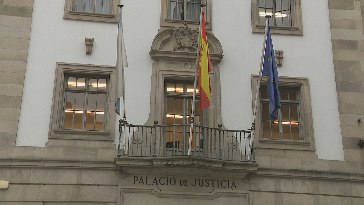 Edificio da Audiencia de Pontevedra. TVG (Arquivo)