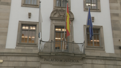 Edificio da Audiencia de Pontevedra. TVG (Arquivo)
