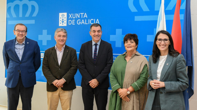 Xunta e universidades reúnense para abordar a adaptación á Lei Orgánica do Sistema Universitario. Mónica Arcay/Europa Press