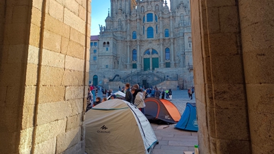 Imaxe directo: cámara web da CSAG na praza do Obradoiro