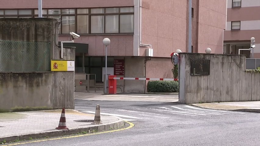 Imaxe de arquivo do cuartel da Garda Civil da Coruña