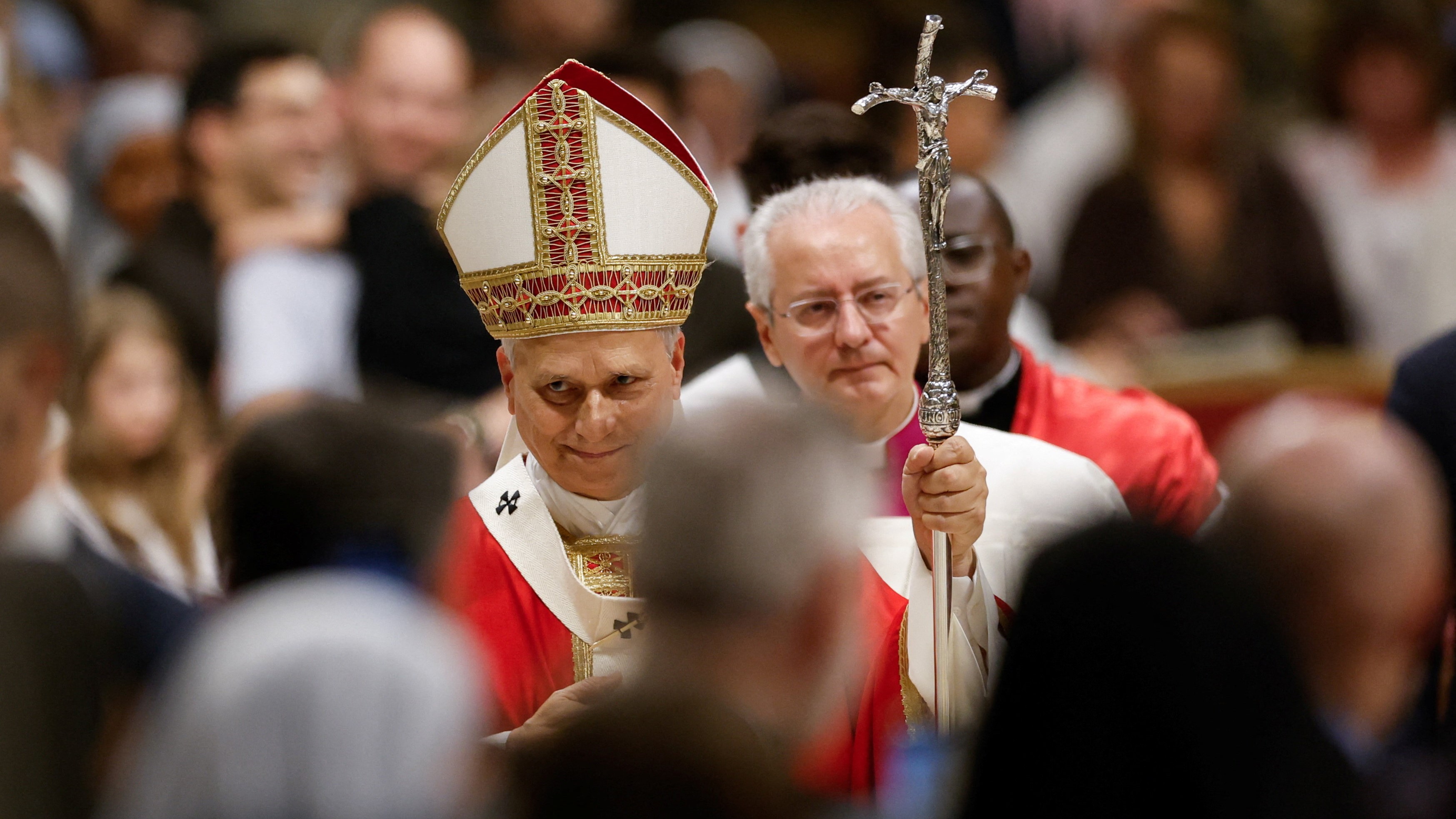 FOTO: León XIV no Vaticano esta semana. REUTERS/Remo Casilli