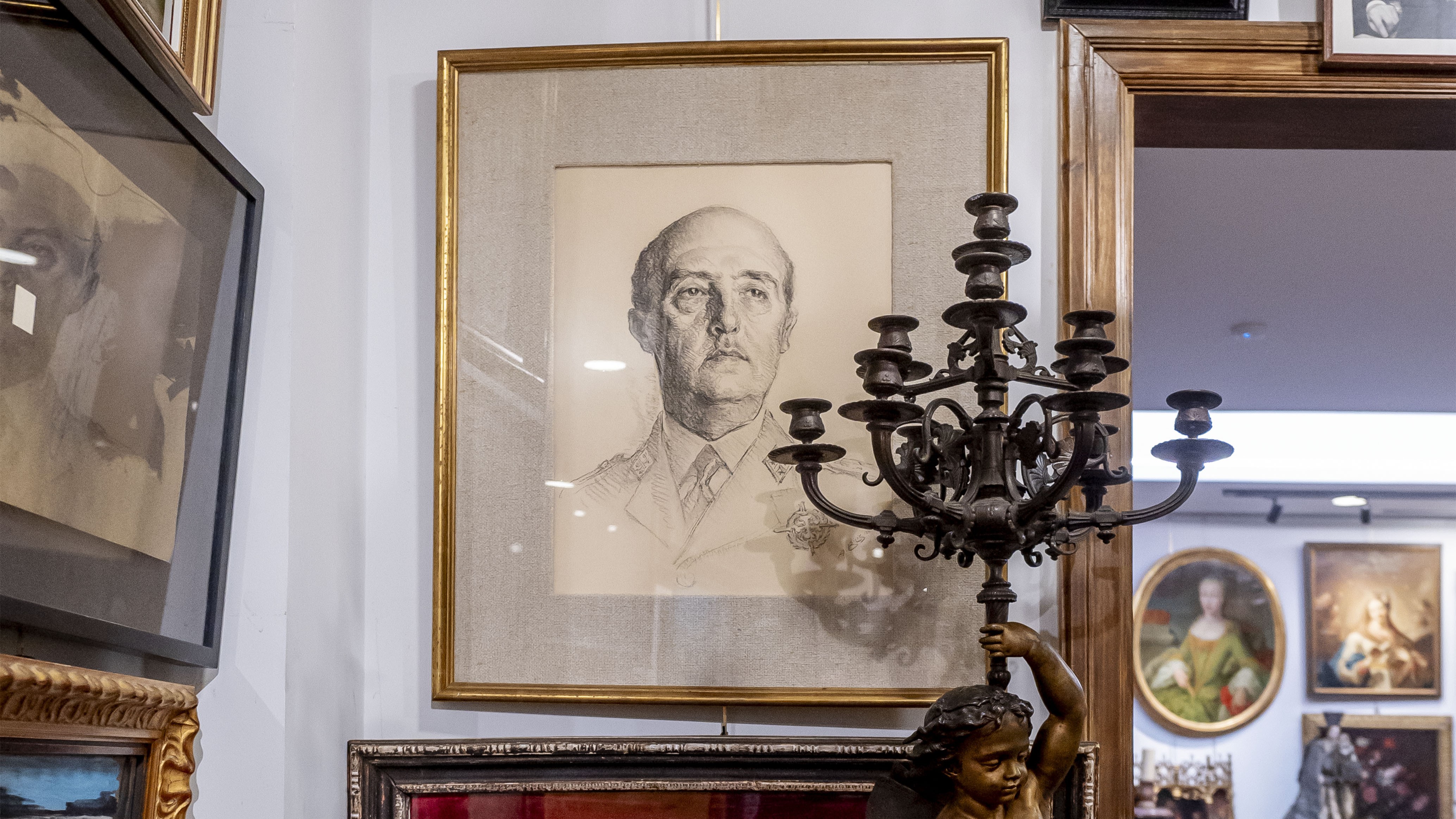 Retrato do ditador, Francisco Franco (Europa Press/Alberto Ortega)