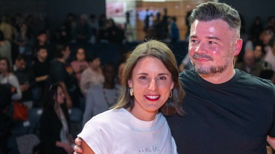 Gabriel Rufián e Irene Montero nun acto en Barcelona o pasado abril (Europa Press/Lorena Sôpena)