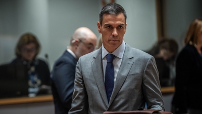Pedro Sánchez no Consello Europeo. Europa Press