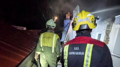Imaxe cedida por Protección Civil da Pobra de Trives