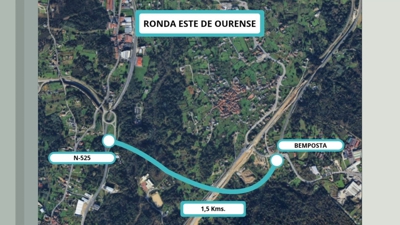 O novo trazado conectará a estrada de Seixalbo coa A-52.