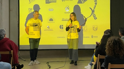 Mabel Montes nunha das súas intervencións no certame