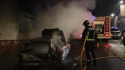 Imaxe cedida polos Bombeiros do GES de Ribadavia