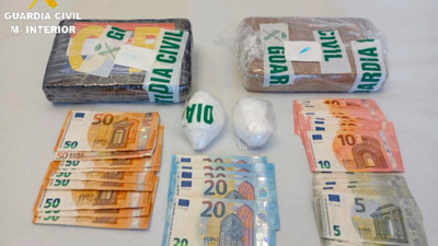 Imaxe do incautado na operación Atamán