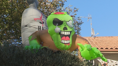 A casa e o xarín é todo un escenario de terror e imaxinación para celebrar o Samaín.