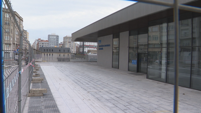 Nova estación intermodal de autobuses da Coruña. TVG.